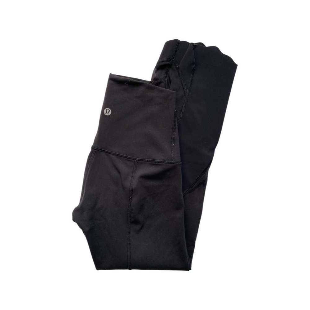 Lululemon Wunder Under Scalloped Hem High-Rise Crop legging 23" Size 0